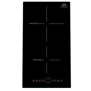 FORNO Parco 12-Inch Induction Cooktop, 2 Zones, 3600W, Touch Control, 9 Power Levels & Booster Function