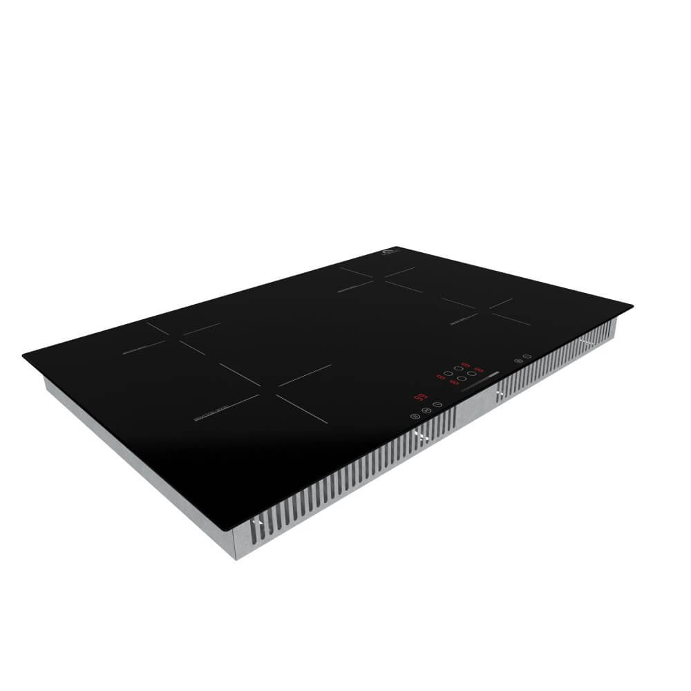 FORNO Parco 30-Inch Induction Cooktop, 4 Zones, 7200W, Touch Control, 9 Power Levels & Booster Function - Image 4