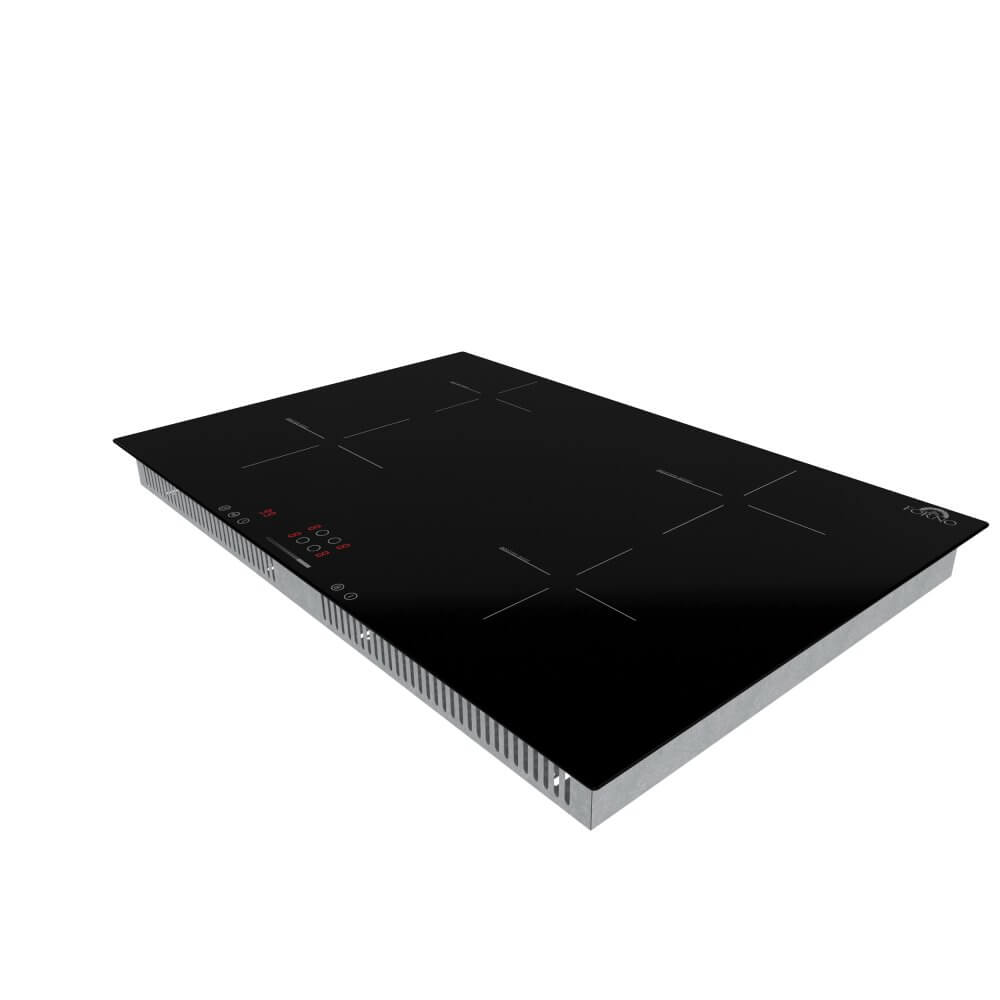 FORNO Parco 30-Inch Induction Cooktop, 4 Zones, 7200W, Touch Control, 9 Power Levels & Booster Function - Image 3