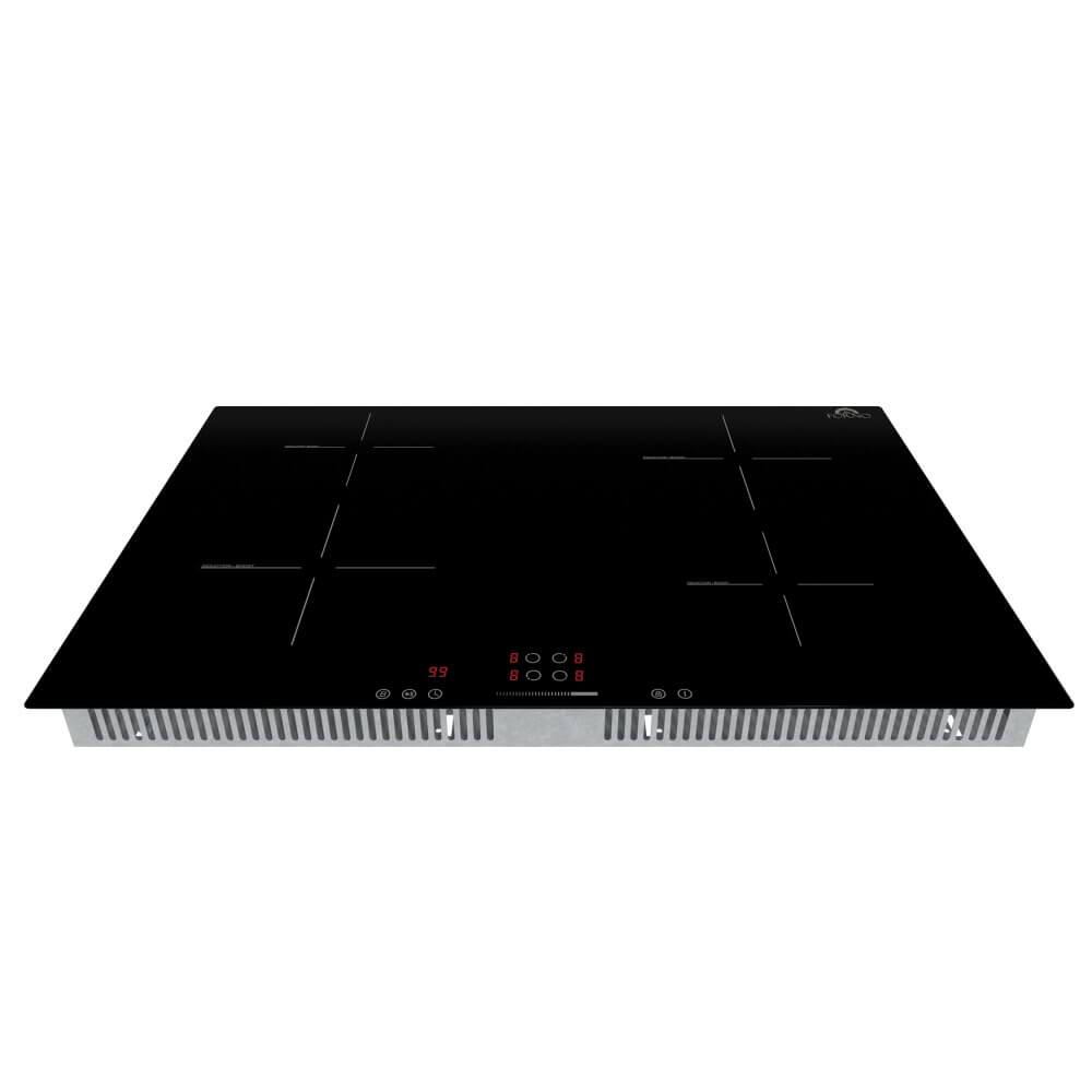 FORNO Parco 30-Inch Induction Cooktop, 4 Zones, 7200W, Touch Control, 9 Power Levels & Booster Function - Image 2