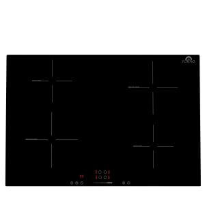 FORNO Parco 30-Inch Induction Cooktop, 4 Zones, 7200W, Touch Control, 9 Power Levels & Booster Function