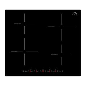 FORNO Parco 24-Inch Induction Cooktop, 4 Zones, 7200W, Touch Control, 9 Power Levels & Booster Function