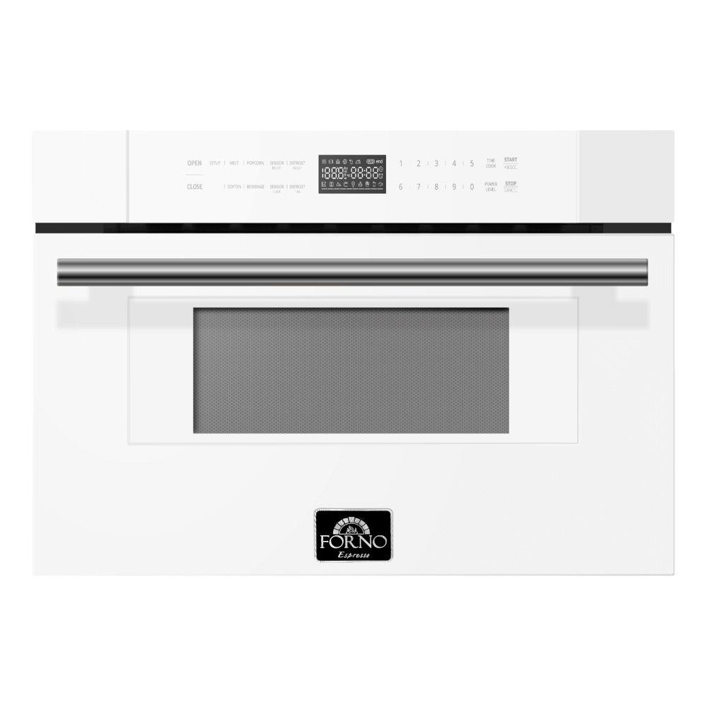 FORNO Capoliveri Espresso White 30 Inch 1000 Watts Microwave Drawer 1.2 cu.ft. - Image 2