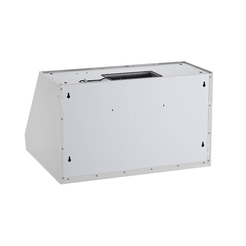 FORNO Biagio 30" Wall Mounted Range Hood Stainless Steel, 600 CFM, Knob Control, Baffle Filter - Image 11