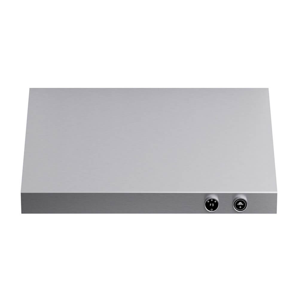 FORNO Biagio 36" Wall Mounted Range Hood Stainless Steel, 600 CFM, Knob Control, Baffle Filter