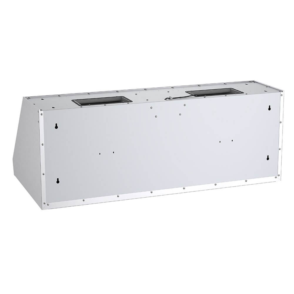 FORNO Biagio 48" Wall Mounted Range Hood Stainless Steel, 1200 CFM, Knob Control, Baffle Filter - Image 11