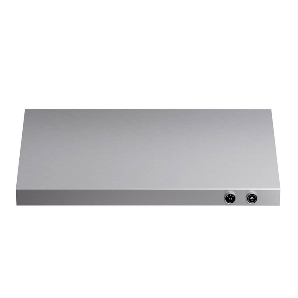 FORNO Biagio 48" Wall Mounted Range Hood Stainless Steel, 1200 CFM, Knob Control, Baffle Filter