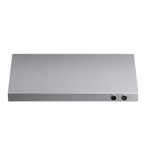 FORNO Biagio 48" Wall Mounted Range Hood Stainless Steel, 1200 CFM, Knob Control, Baffle Filter