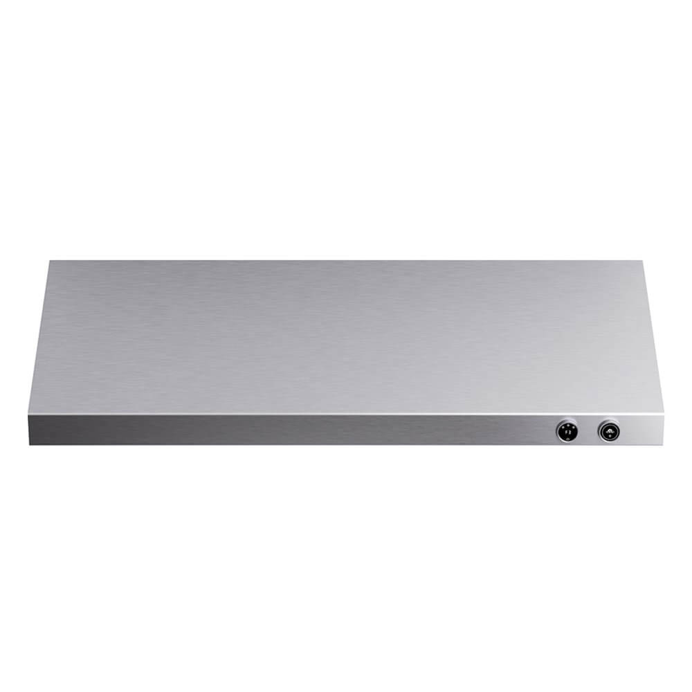 FORNO Biagio 60" Wall Mounted Range Hood Stainless Steel, 1200 CFM, Knob Control, Baffle Filter