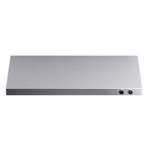 FORNO Biagio 60" Wall Mounted Range Hood Stainless Steel, 1200 CFM, Knob Control, Baffle Filter