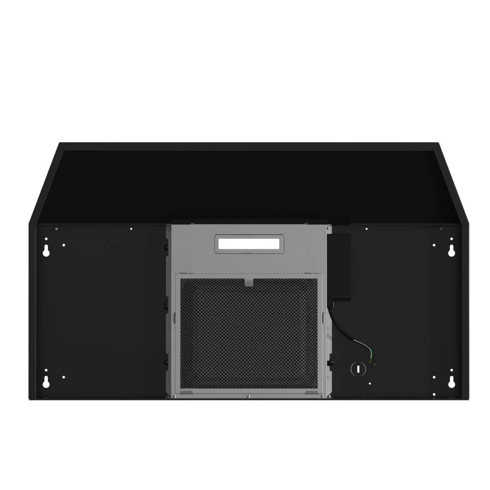 FORNO Cappa 30" Under Cabinet Range Hood in Black, 200 CFM, Convertible - Image 6