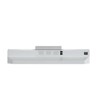 FORNO Cappa 30" Under Cabinet Range Hood in White, 200 CFM, Convertible