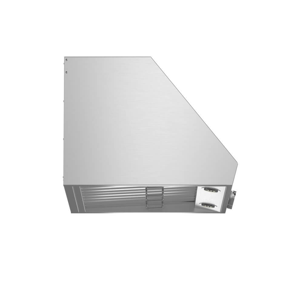 FORNO Biagio 30" Wall Mounted Range Hood Stainless Steel, 600 CFM, Knob Control, Baffle Filter - Image 4