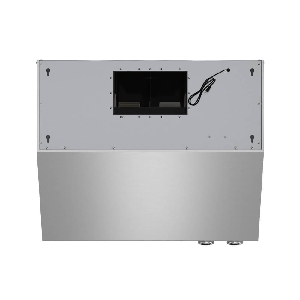 FORNO Biagio 30" Wall Mounted Range Hood Stainless Steel, 600 CFM, Knob Control, Baffle Filter - Image 12