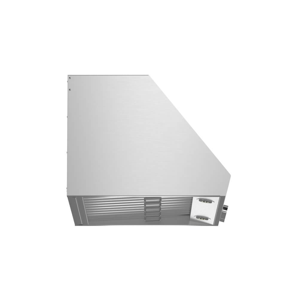 FORNO Biagio 36" Wall Mounted Range Hood Stainless Steel, 600 CFM, Knob Control, Baffle Filter - Image 4
