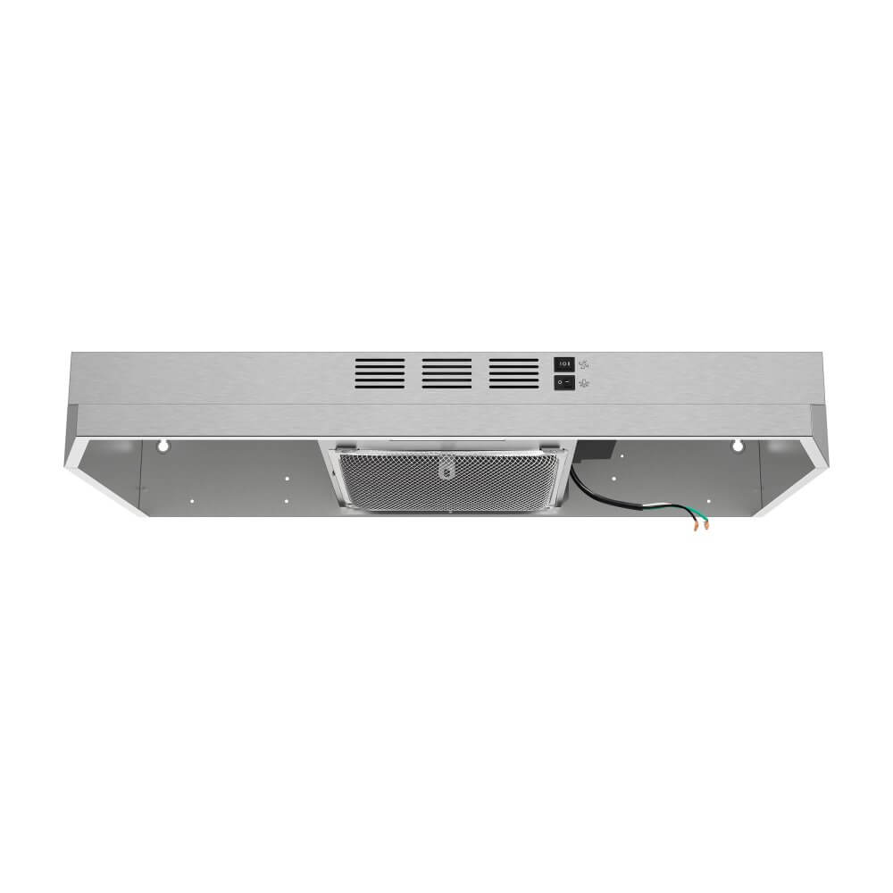 FORNO Cappa 30" Under Cabinet Range Hood in Stainless-Steel, 200 CFM, Convertible - Image 4