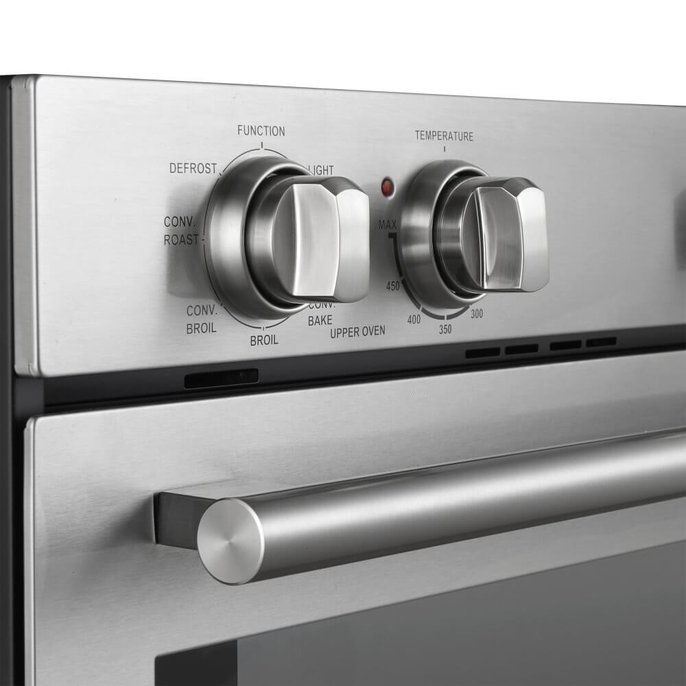 FORNO Vomero Double Wall Oven in Stainless-Steel, 10 cu.ft. 7100 Watts Convection Oven with Mechanical Control - Image 3