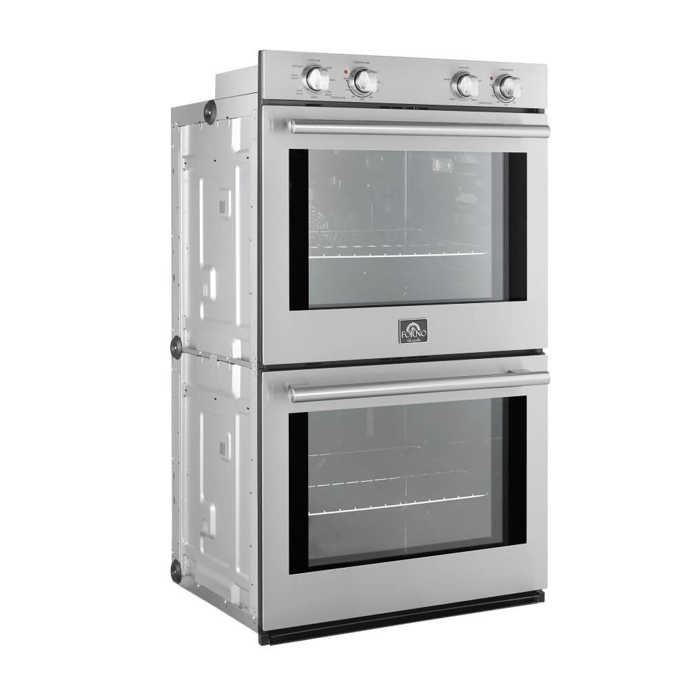 FORNO Vomero Double Wall Oven in Stainless-Steel, 10 cu.ft. 7100 Watts Convection Oven with Mechanical Control - Image 4