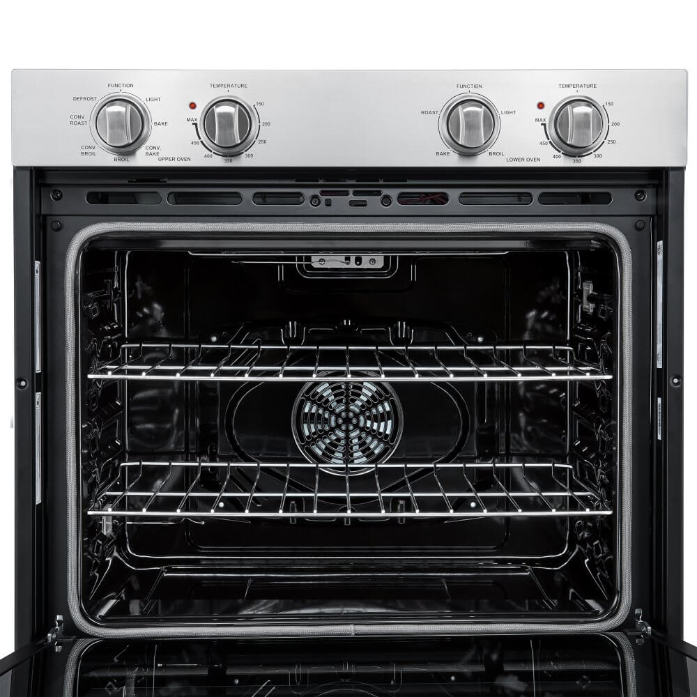 FORNO Vomero Double Wall Oven in Stainless-Steel, 10 cu.ft. 7100 Watts Convection Oven with Mechanical Control - Image 7