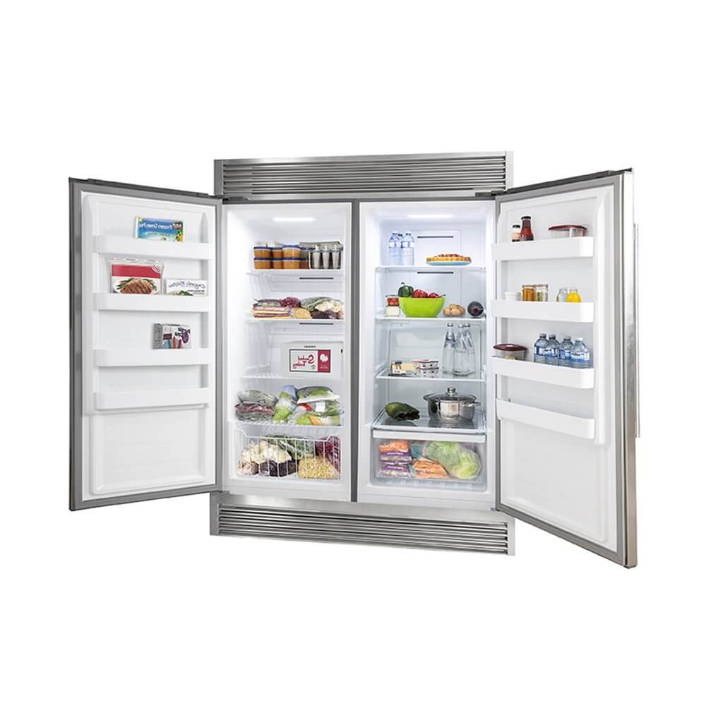 FORNO Rizzuto 2-Piece 56-Inch Convertible Refrigerator, 27.6 cu.ft. with Decorative Grill - 60-Inch Wide - Image 7