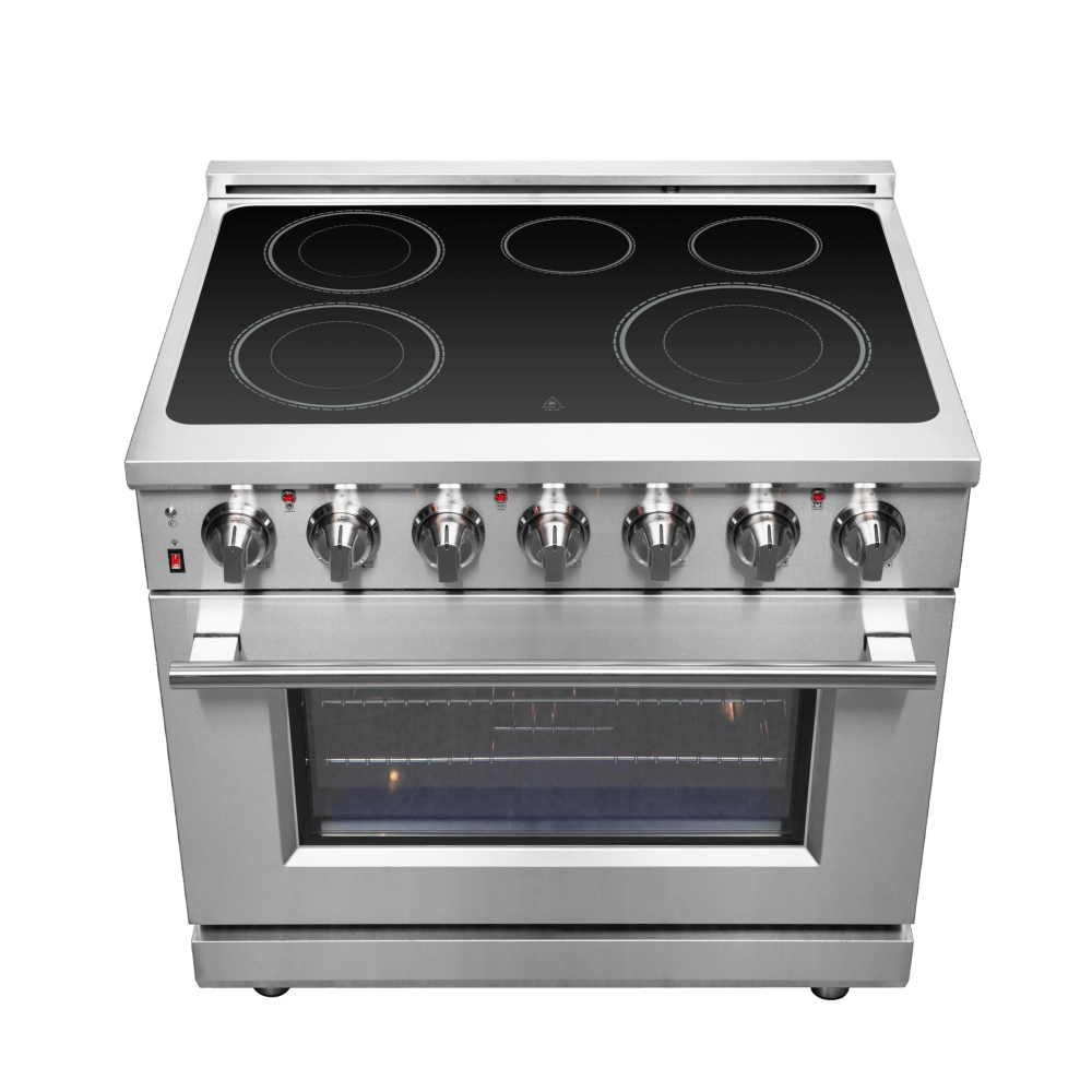 FORNO Massimo 36" Freestanding Chef Door Electric Range - Image 9