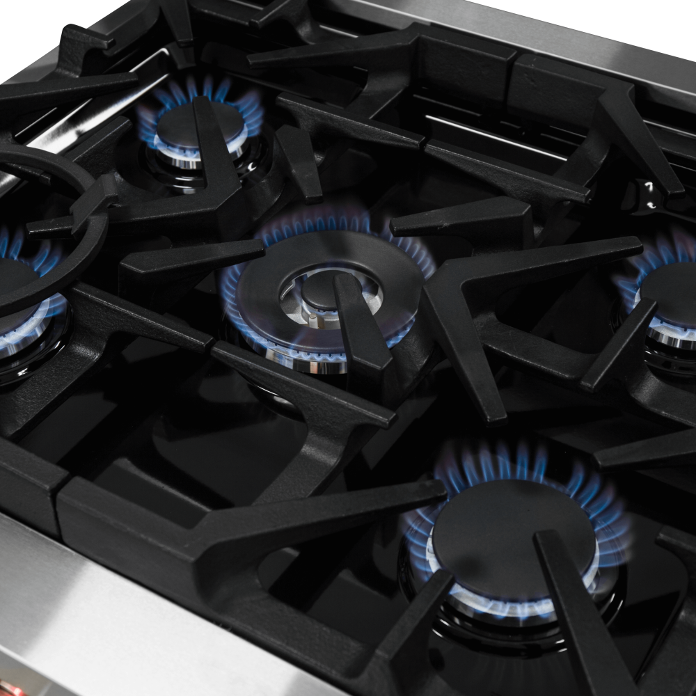 FORNO Massimo 30″ Freestanding Dual Fuel Range - Image 4