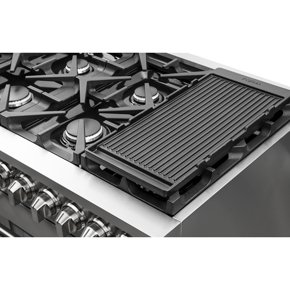 FORNO Massimo 48″ Freestanding Dual Fuel Range - Image 6