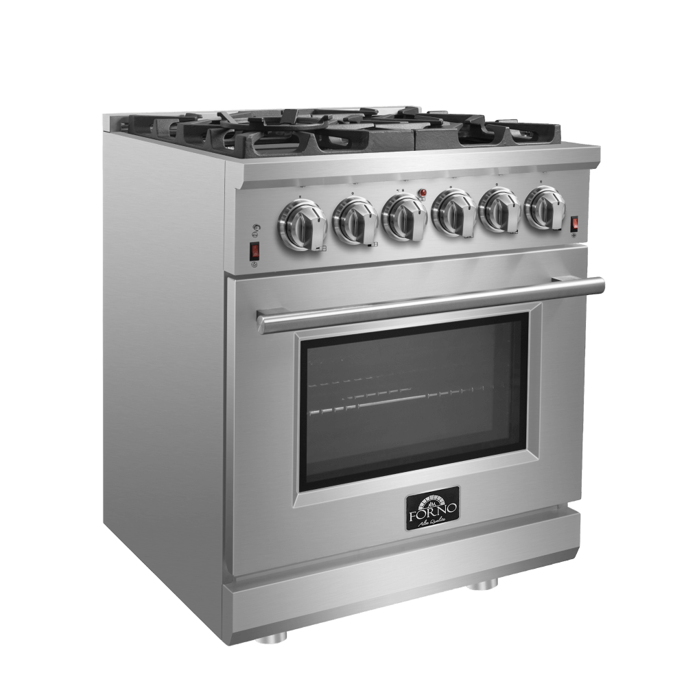 FORNO Massimo 30″ Freestanding Gas Range - Image 3