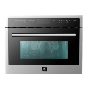 FORNO Oliena 24-inch 1750 W Compact Oven & 1000 W Microwave, 1.6 cu.ft.