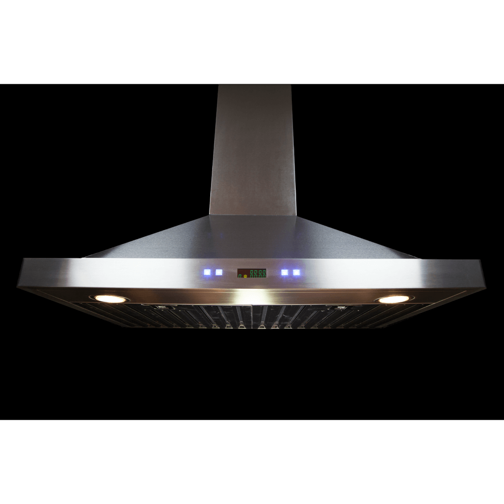 FORNO Siena 30" Wall Mount Range Hood with Baffle Filters - Image 4