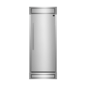FORNO Maderno 32" Right Swing Convertible Refrigerator/Freezer Built-In with Decorative Grill Trim, 13.6 cu.ft.