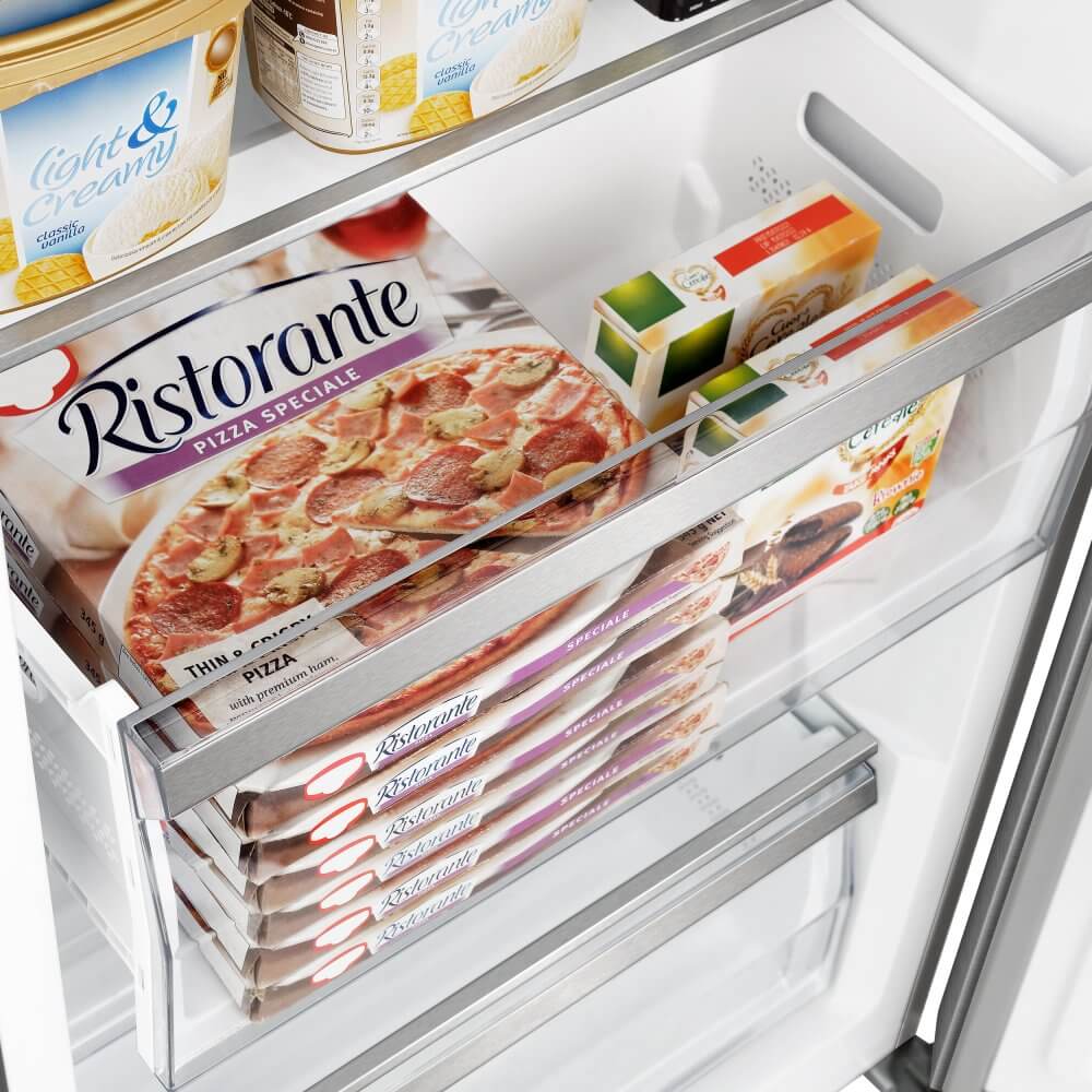 FORNO Maderno 60" 2-Piece Convertible Refrigerator/Freezer Built-In with Decorative Grill Trim, 27.2 cu.ft. - Image 12