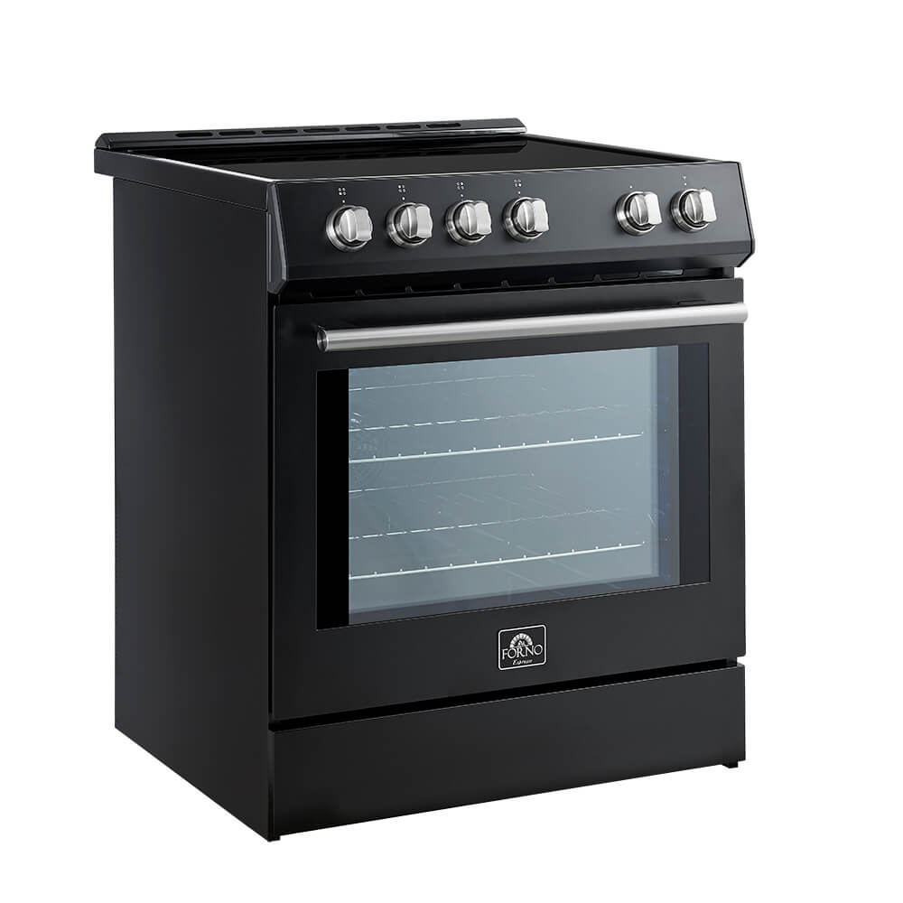 FORNO - Leonardo Espresso 30" Slide-In Induction Range in Black - Image 4