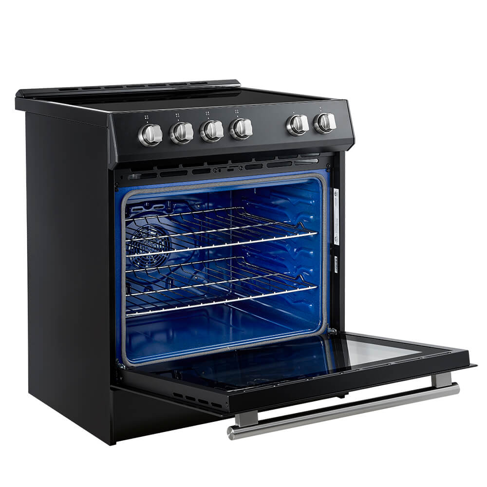 FORNO - Leonardo Espresso 30" Slide-In Induction Range in Black - Image 14