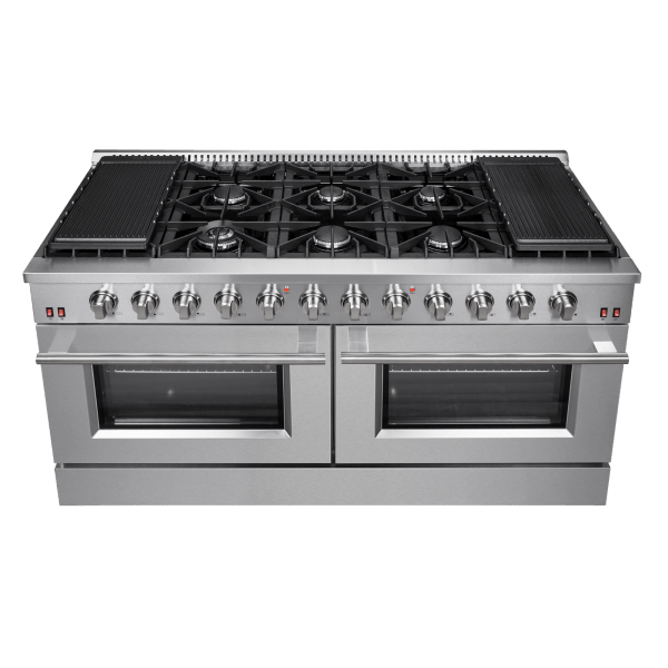 FFSGS6244 60 Forno Galiano 60 Inch Stainless Steel Gas Range