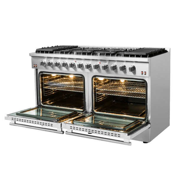 FFSGS6244 60 Gas Range Angle Open