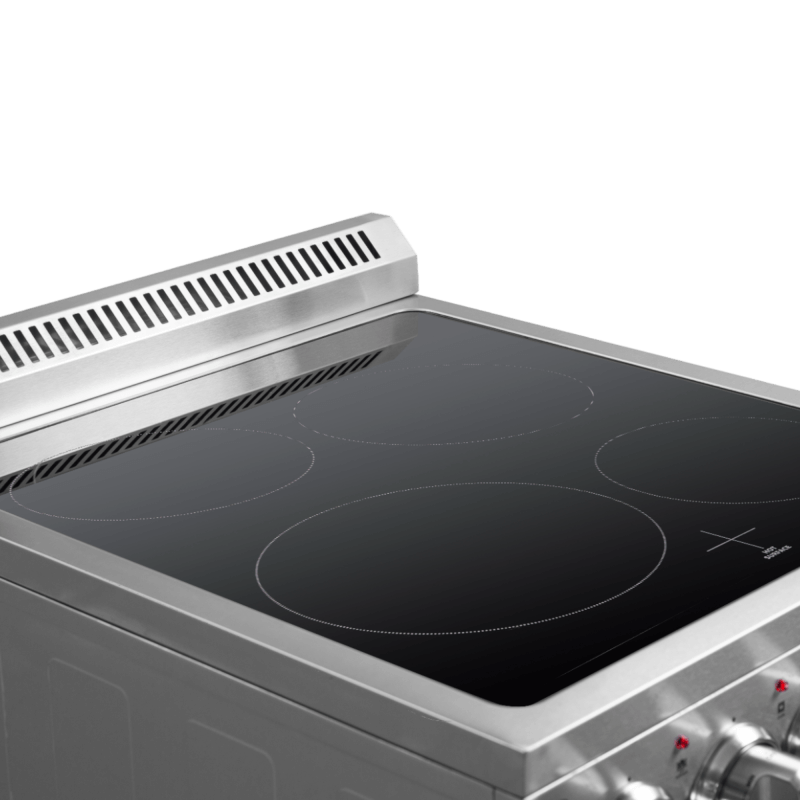 Forno 20-Inch Pallerano Electric Range With 4 Burners In Stainless