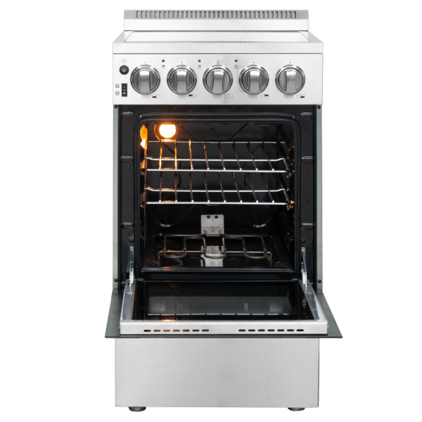 FFSEL6052 20 Forno Pallerano 20 Freestanding Electric Range Front Open