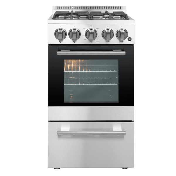 FFSGS6265 20 Lamazze Freestanding Gas Range Front Close