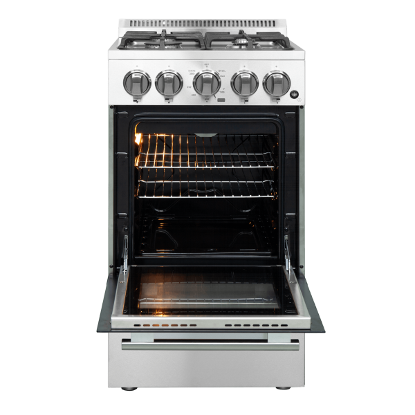 FFSGS6265 20 Lamazze Freestanding Gas Range Front Open