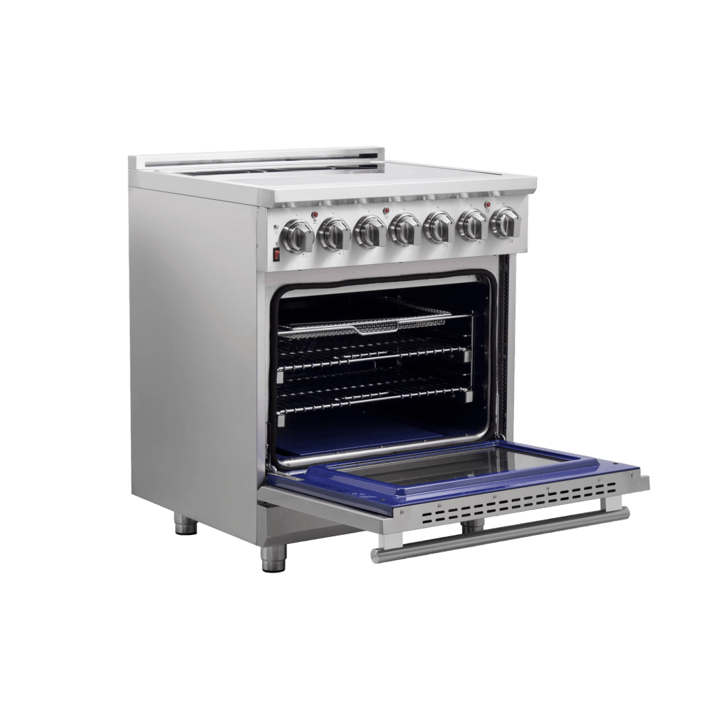 FFSEL6020 30 Forno Range Angle Open