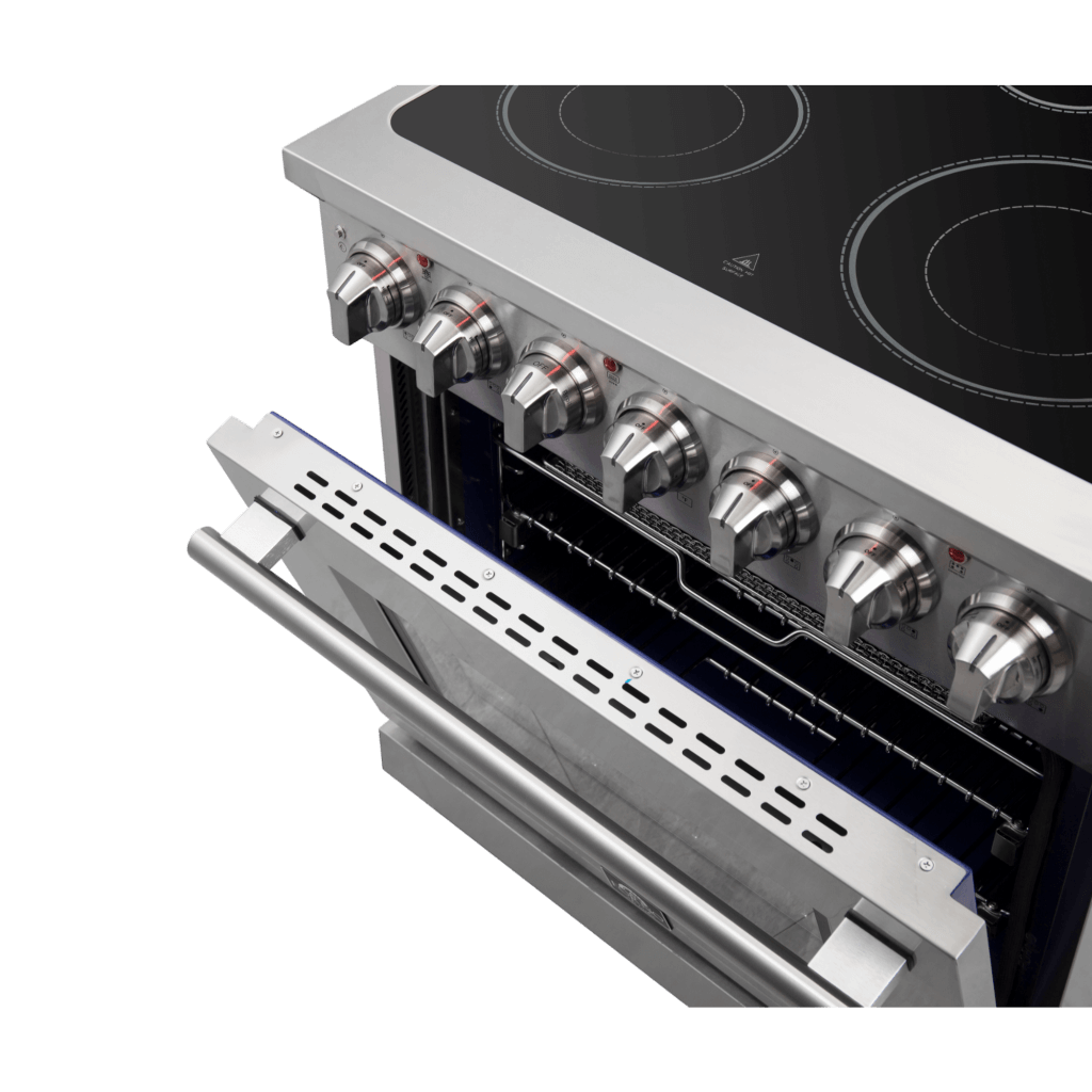 FFSEL6020 30 Forno Range Open View Angle
