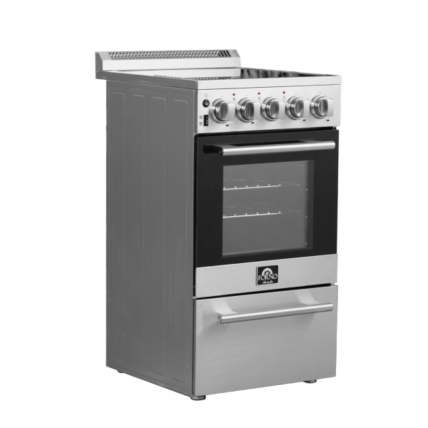 FFSEL6052 20 Forno Pallerano 20 Freestanding Electric Range Angle Front Right