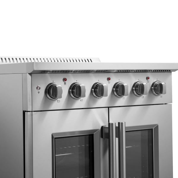 FFSEL6917 30 Galiano French Door Electric Range Zoom View