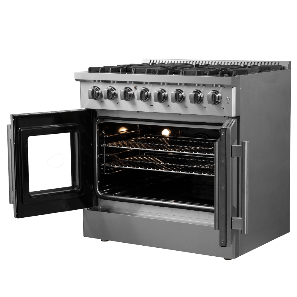 FORNO Galiano 36" Freestanding French Door Dual Fuel Range Forno®