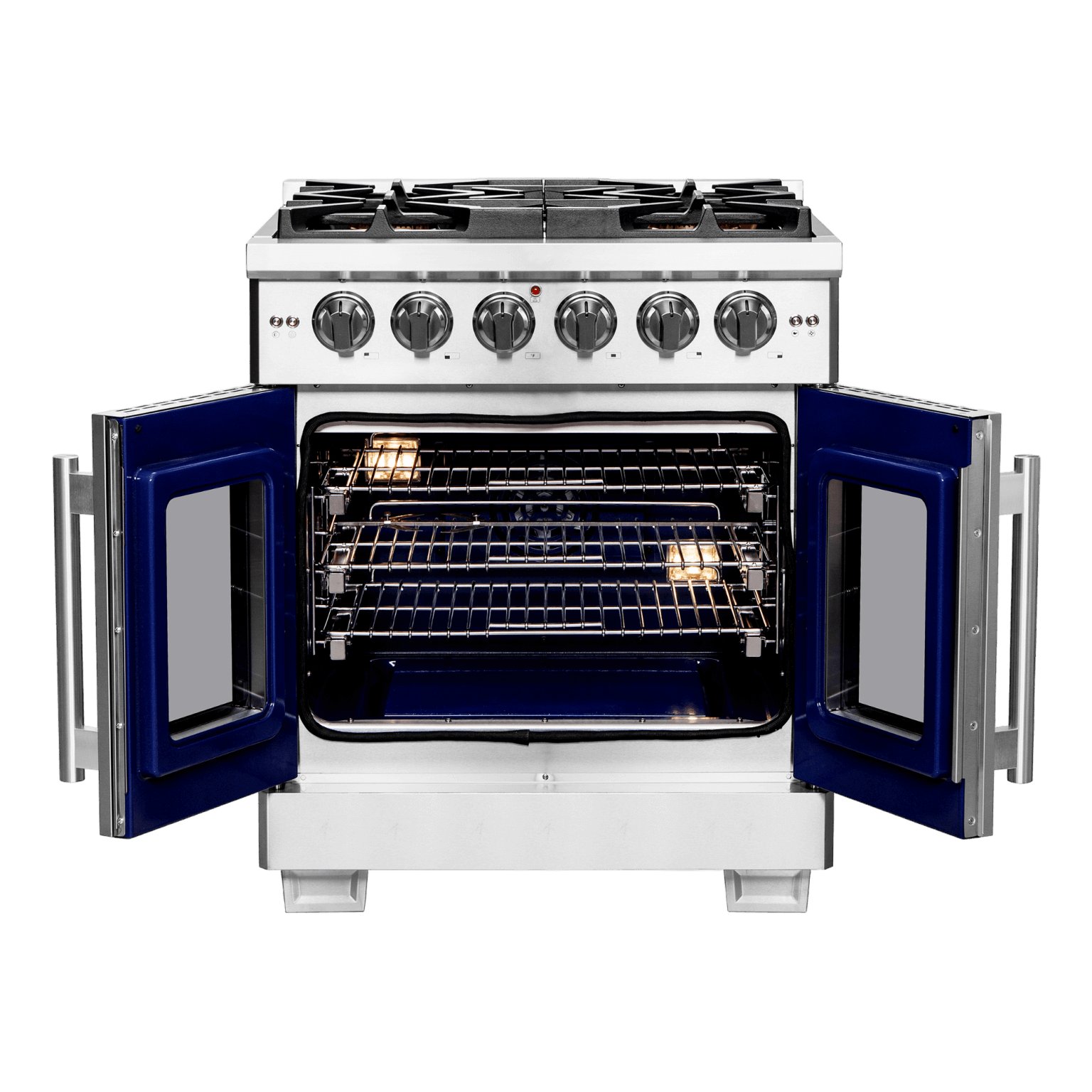 FORNO Capriasca 30" Freestanding French Door Gas Range Forno®