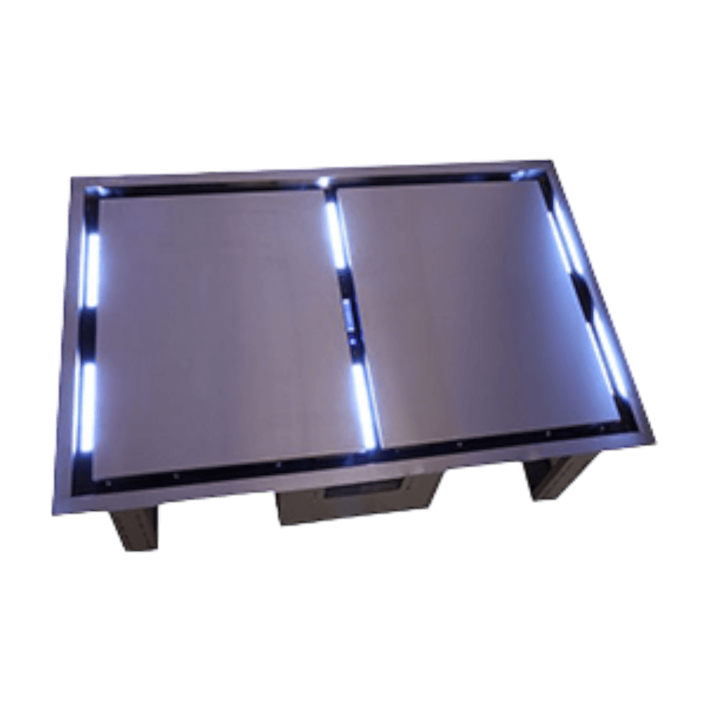 FRHRE5312 44 Forno Arezzo 44 Celling Range Hood With Perimetric Heat Odor Gases And Steam Air Light