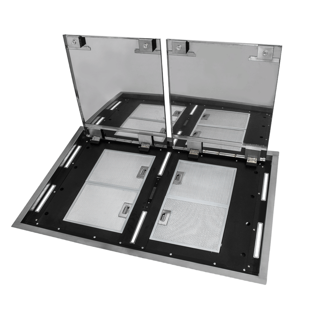 FRHRE5312 44 Forno Arezzo 44 Celling Range Hood With Perimetric Heat Odor Gases And Steam Air View