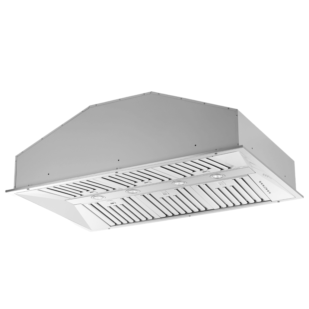 FRHRE5337 48 Altilia 48 Insert Range Hood Angled