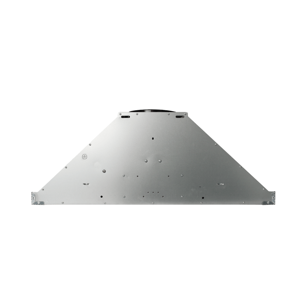 FRHWM5002 30 Forno 30 Pyramid Stainless Steel Range Hood With Baffle Filtersrange Hood Angle Bottom Back 1